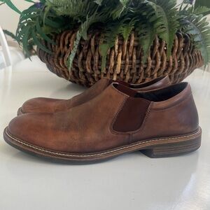NAOT DIRECTOR Loafers Men EU 42 /9-9.5 Brown Leather Comfort Shoes $225